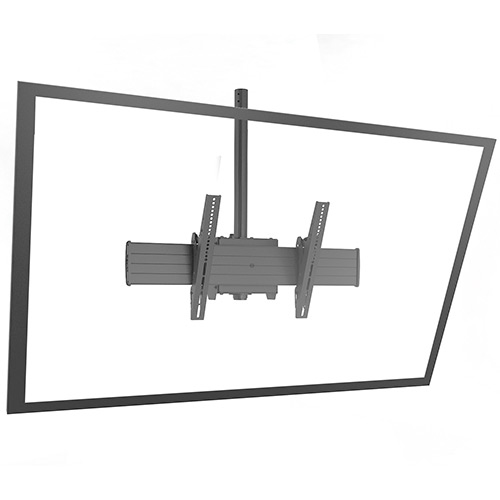 Fusion X-large Single Pole Flat Panel Ceiling Mounts
