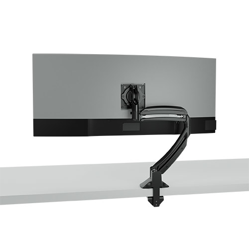 Taa K1 Desk Mnt Single Display2l Arm Black