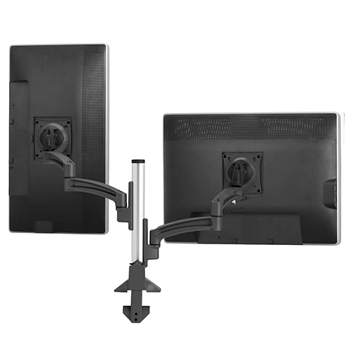 Kontour K2c Articulating Column Mount 2 Monitors