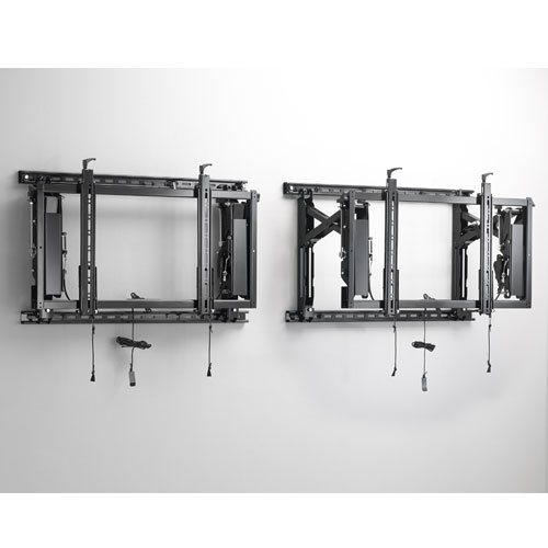Connexsys Video Wall Portrait Mounting System With Rails