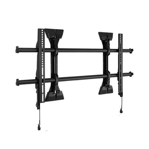 Large Fusion Micro-adjustable Fixed Wall Display Mount 37 - 63" Max Weight 91kg - Black