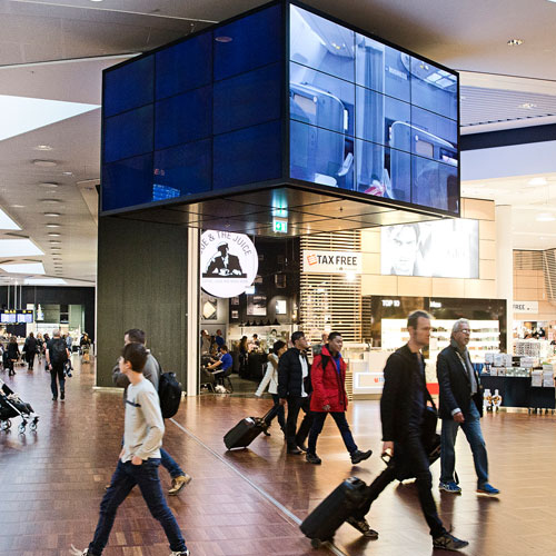 Connexsys Video Wall Landscape Mounting System With Rails 42" - 80"