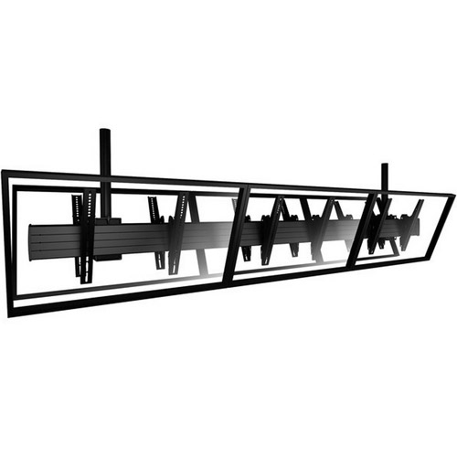 Large Back To Back Ceiling Mounted 3 X 1