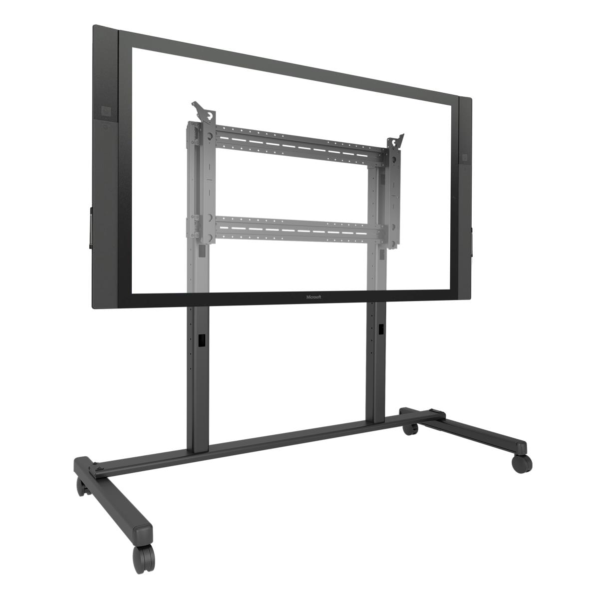 Fusion Mobile Cart Microsoft Surface Hub Maximum Weight 140.6kg - Black