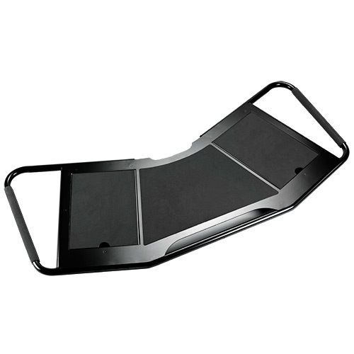 Chief Large Shelf W/ Storage And Handle, Slv