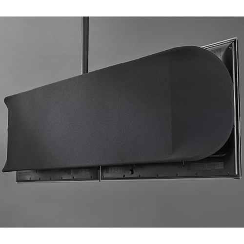 Chief Fusion Back Cover, For 2x1 Menuboard Installations - Large