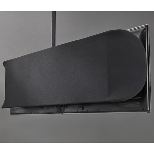 Chief Fusion Back Cover, For 2x1 Menuboard Installations - Large