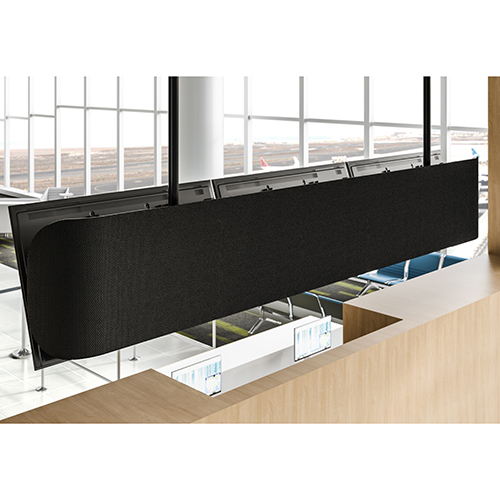 Chief Fusion Back Cover, For 3x1 Menuboard Installations - Medium