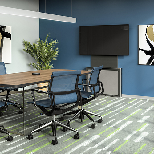 Flat Panel Floor Support System