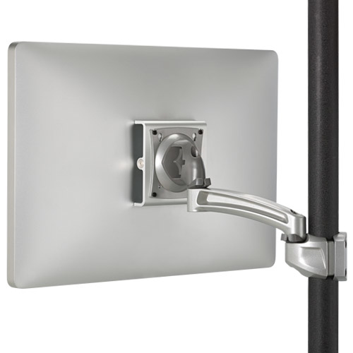 Pole Mnt Single Display 1larm Silver