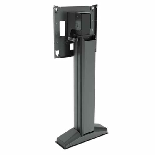 Large Capacity Electric Height Adjustable Flat Panel Floor Support Mount
