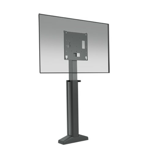 Large Capacity Electric Height Adjustable Flat Panel Floor Support Mount