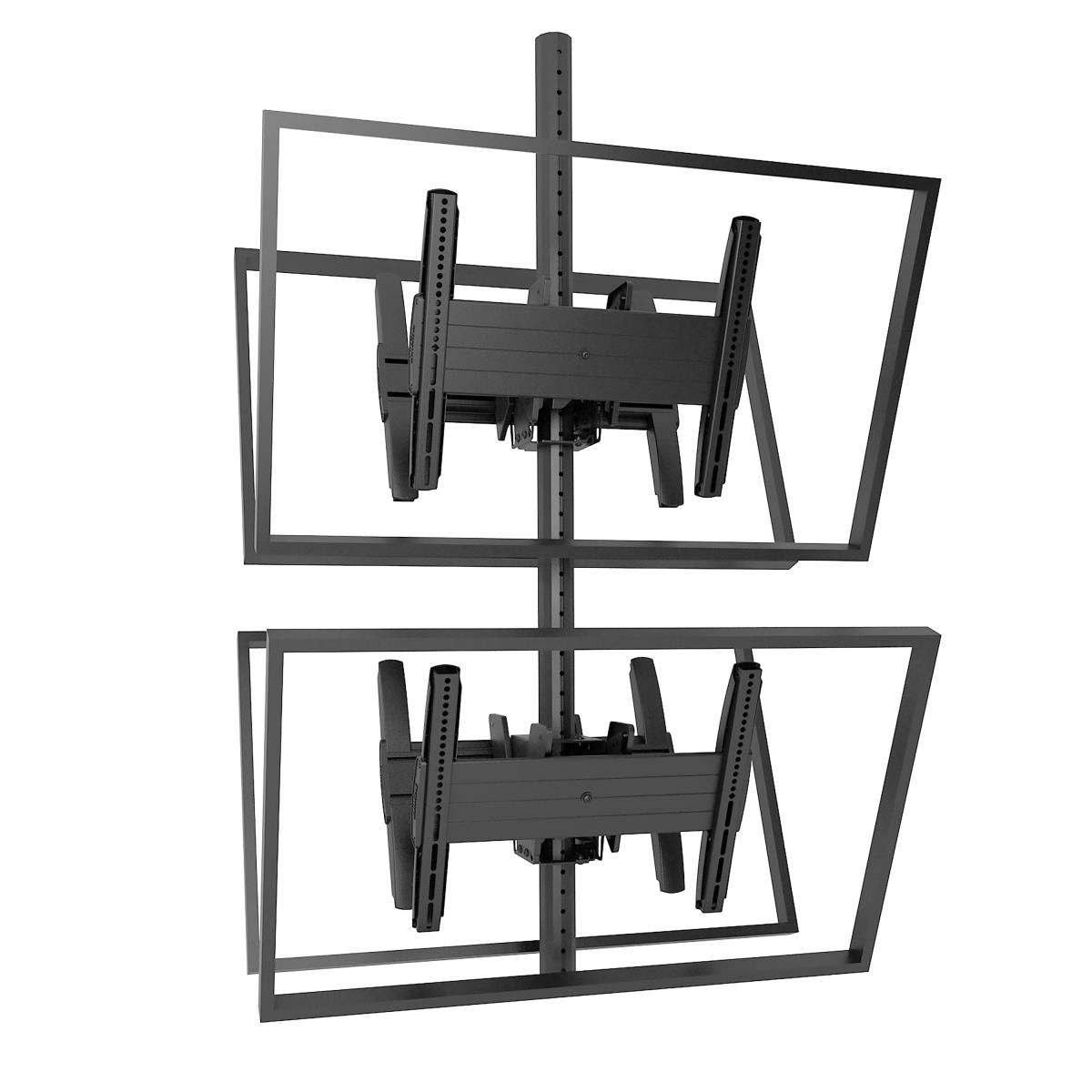 Fusion Medium Ceiling Mounted 1 X 2 Stacker