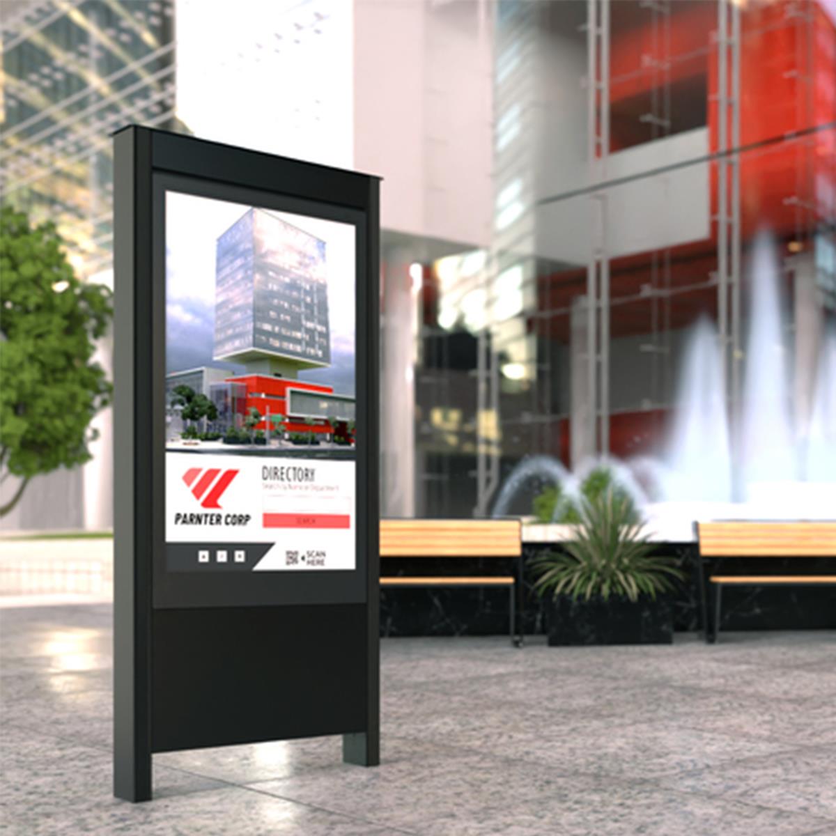 Outdoor Portrait Kiosk Lg 55xe4black