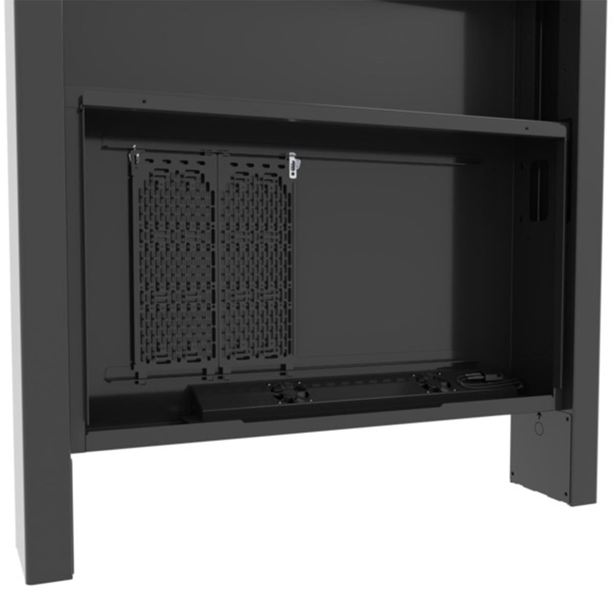 Outdoor Portrait Kiosk, Sam Oh55f Black (olf55bp-s)