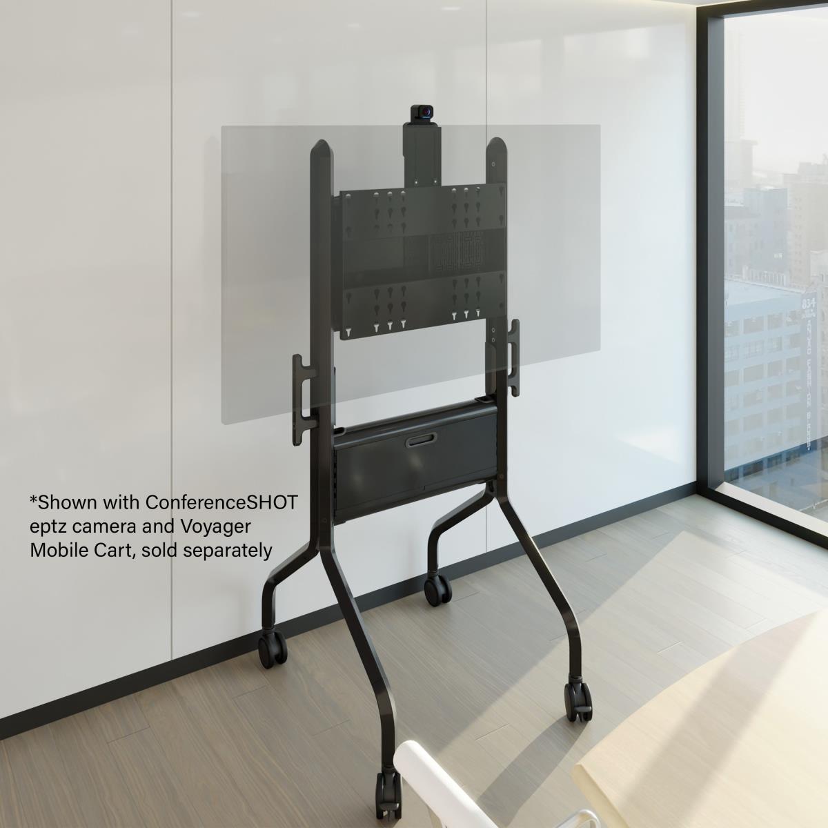 Chief Above/below Conferenceshot Eptz Camera Mount For Large Displays, Max 2.3 Kg, Black