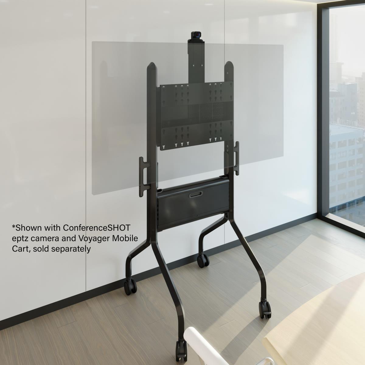 Below Conferenceshot Eptz Camera Mount For Xl Displays, Max 2.3 Kg, Black