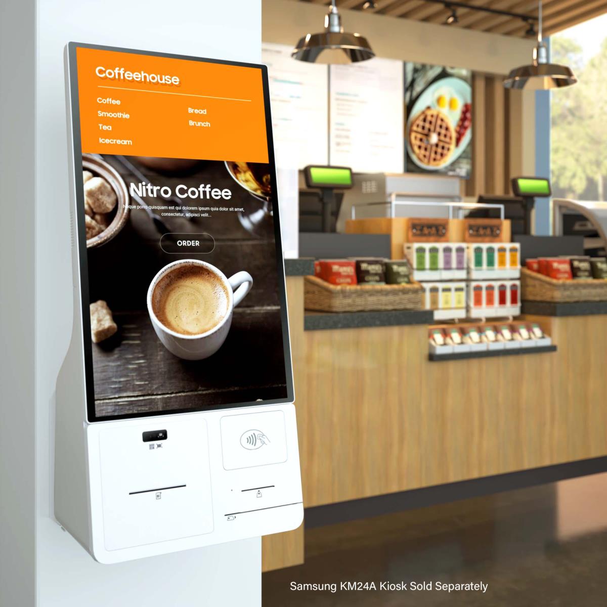 Samsung Kiosk Stand And Countertop (skm24asc)