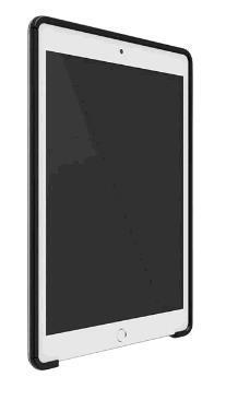 Apple iPad 7th Gen uniVERSE Case Clear/Black