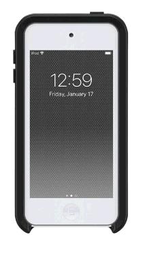 Ipod 5/6/7th Gen uniVERSE Case Clear/black