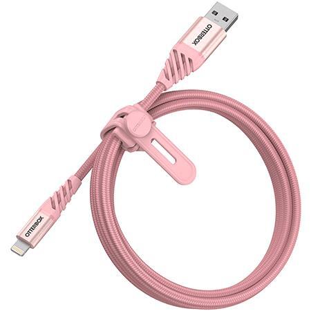 USB-C to USB-A Cable | Premium - Sparkling Rose (Pink)- 1m