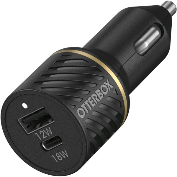 USB-C + USB-A Dual Port 30W Car Charger Premium Charger