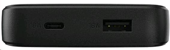 Power Bank 10k Mah USB Ac 18w USB Pd + Wireless 10w Blac