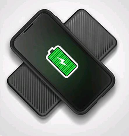 Power Bank 10k Mah USB Ac 18w USB Pd + Wireless 10w Blac