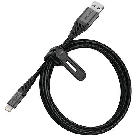 Premium Cable USB-a Lightning 2m Black
