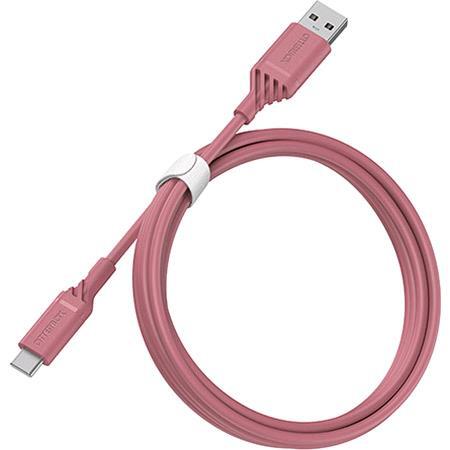 Cable USB Ac 1m Pink