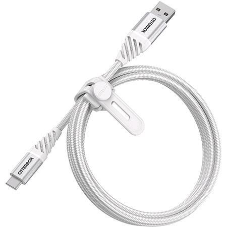 USB-C to USB-A Cable | Premium - Cloud White - 2m
