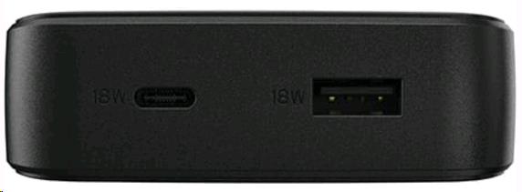 Power Bank 15k Mah USB Ac 18w USB Pd + Wireless 10w Black