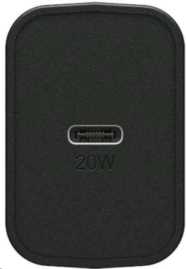 EU Wall Charger 20W - 1X USB-C 20W USB-PD Black