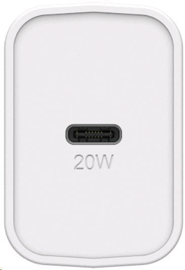 EU Wall Charger 20W - 1X USB-C 20W USB-PD White