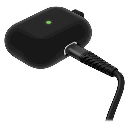 Headphone Case for Apple AirPods Pro Black Taffy - black