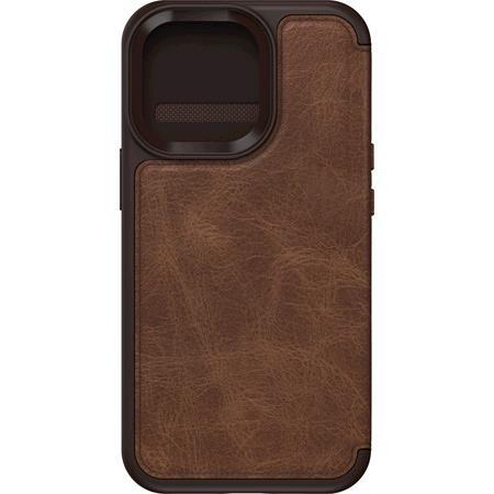 iPhone 13 Pro Strada Folio - Espresso Brown