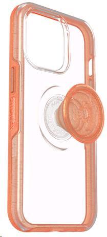 iPhone 13 Pro Otter + Pop Symmetry Series Clear - Melondramatic (Clear/Orange)