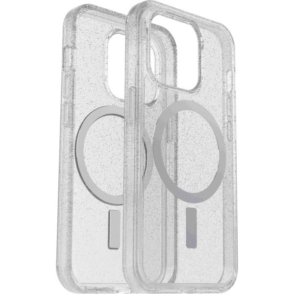 iPhone 14 Pro Case Symmetry Series + with MagSafe Stardust (Clear Glitter)
