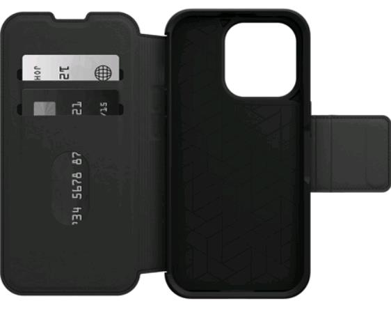 iPhone 14 Pro Case Strada Series Case Black - Propack