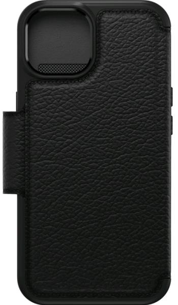 iPhone 14 Case Strada Series Folio Case Shadow (Black)
