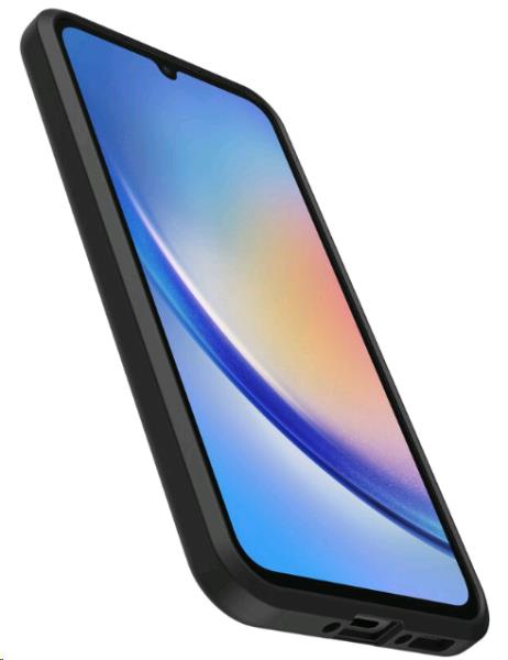 Galaxy A34 5G React Series - Black Crystal (Clear/Black)