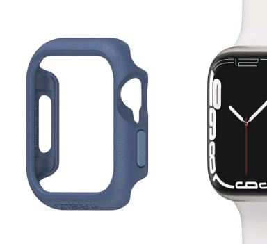 Apple Watch Series 8/7 Case Watch Bumper 41mm Baby Blue Jeans (Blue)