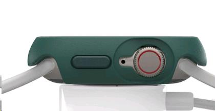 Apple Watch Series 8 and Apple Watch Series 7 Case EclIPSe Series with Screen Protector - 45mm Get Your Greens (Green)