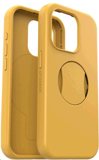 iPhone 15 Pro Case OtterGrip Symmetry Series - Aspen Gleam 2.0 (Yellow)