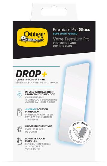 iPhone 15 Plus Screen Protector Premium Pro Glass Blue Light Antimicrobial