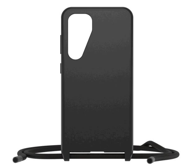 Galaxy S24 - Case with Strap React Series Necklace - Black - ProPack