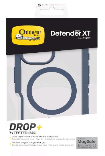 iPhone 16 Case - Defender Series XT for MagSafe - Baby Blue Jeans