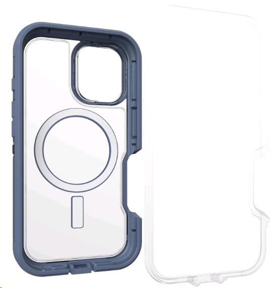 iPhone 16 Case - Defender Series XT for MagSafe - Baby Blue Jeans
