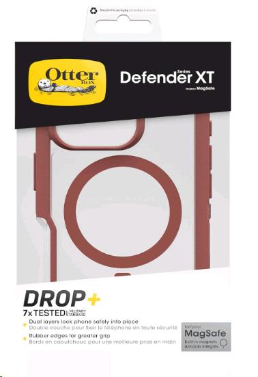 iPhone 16 Pro Case - Defender Series XT for MagSafe - Brick Red