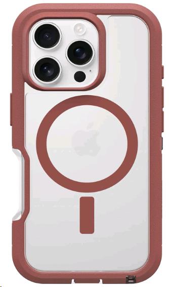iPhone 16 Pro Case - Defender Series XT for MagSafe - Brick Red